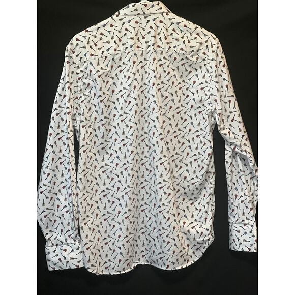 Luchiano Visconti Guitar Button Up / Size L - Picture 7 of 10